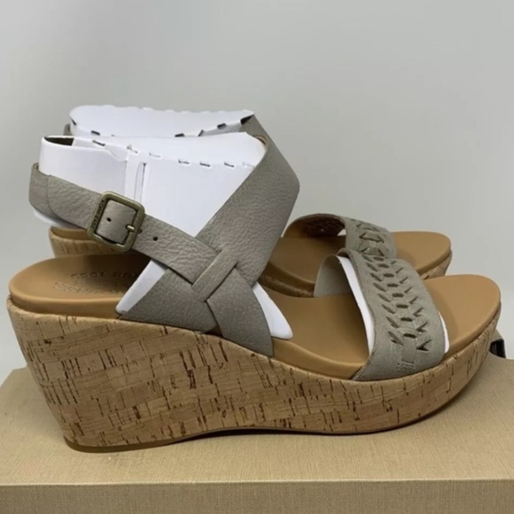 Kork-Ease Size 11 Sandals Austin Braid Wedge Cork Platform Women’s new - Picture 1 of 2